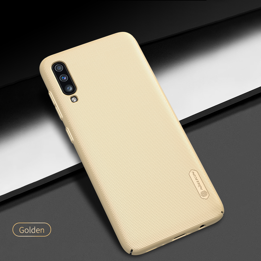 Case Samsung Galaxy A70 #เคสฝาหลังแข็ง NILLKIN แท้รุ่น Super Frosted Shield Hard Cover คุณภาพดี