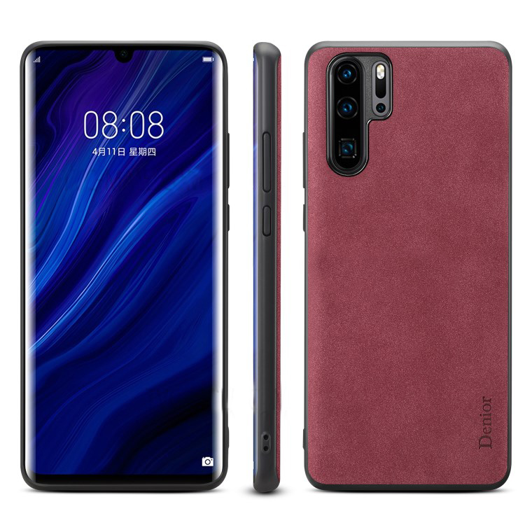 Case Huawei P30 Pro #เคสฝาหลัง Matte Surface PU+TPU