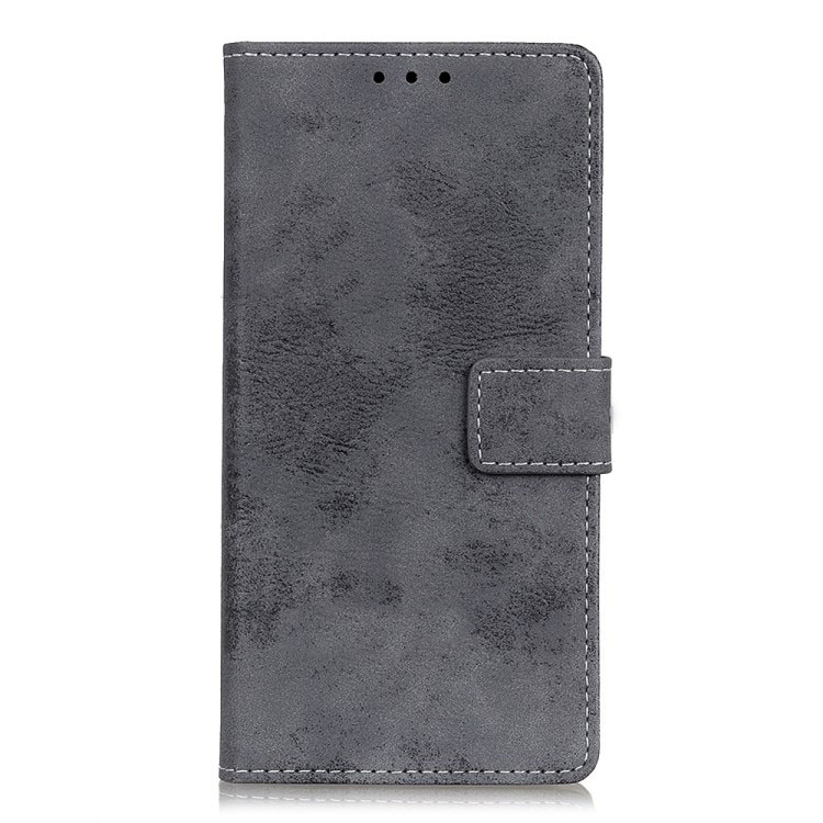 เคส Xiaomi Mi Note 10 Pro #เคสฝาพับหนัง PU สไตล์ Vintage คุณภาพดี