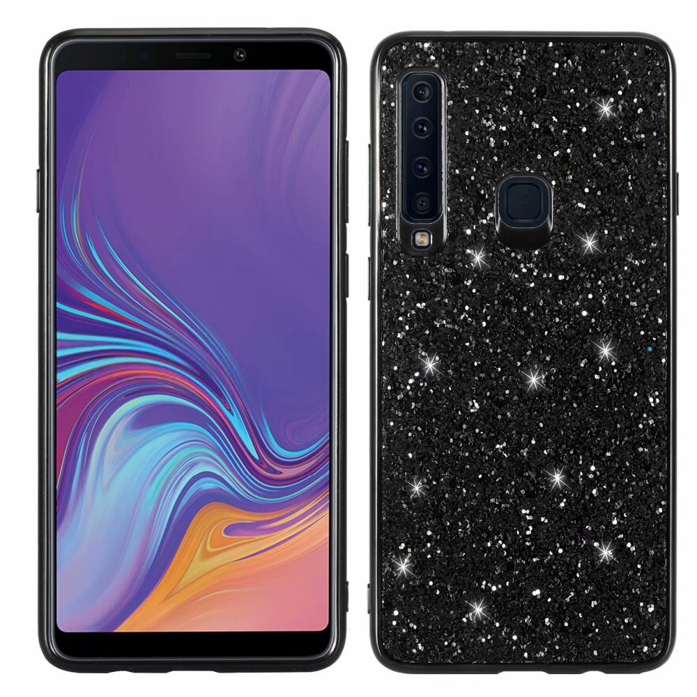 Case Samsung Galaxy A9 (2018) #เคสฝาหลัง Glittering Sequins Electroplating ประกายระยิบระยับสวยงาม