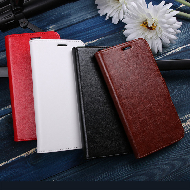 Case Huawei Y7 2017 #เคสฝาพับแบบกระเป๋าสตางค์หนัง PU ผิวหนังม้า พับตั้งได้ สินค้าดีราคาถูก