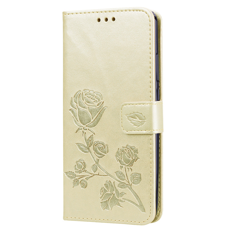 Case Huawei nova 3i #เคสฝาพับหนัง PU ลายดอกกุหลาบแบบกระเป๋าสตางค์ HAT PRINCE Imprinted Rose Leather