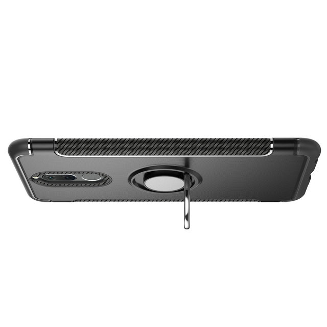 เคส Huawei nova 2i #เคสฝาหลัง Holder Kickstand TPU + PC Combo (Built-in Magnetic Holder Metal Sheet)