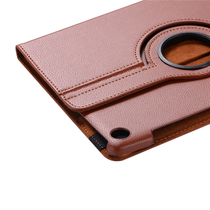 เคส Huawei MediaPad M5 Pro 10.8 นิ้ว #เคสฝาพับหนังผิวลิ้นจี่ Litchi Grain 360 Degree Rotary