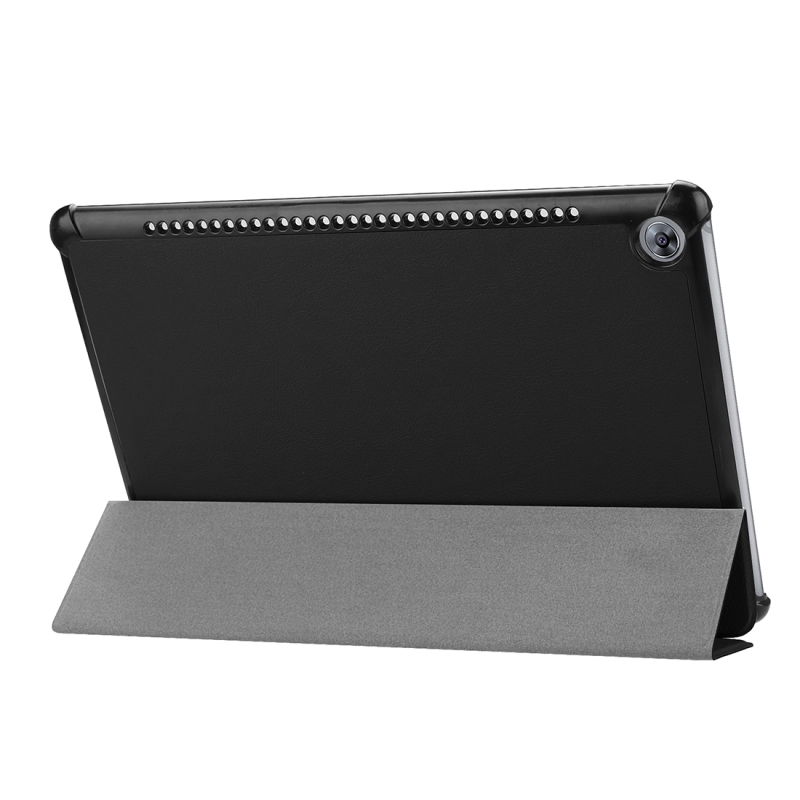 Case Huawei MediaPad M5 Pro 10.8 นิ้ว #เคสฝาพับหนัง PU แบบ 3 พับ Leather Cover with Tri-fold Stand