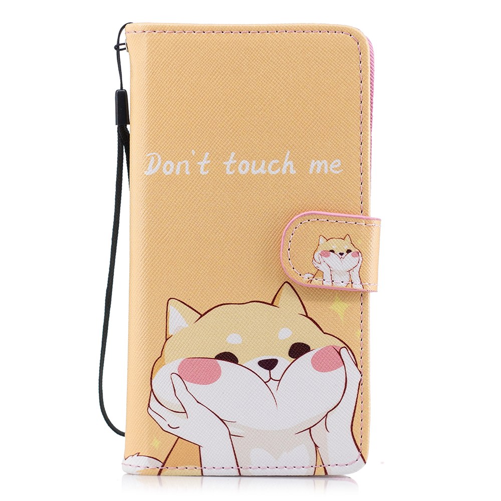 เคส Huawei P20 Lite / Nova 3e #เคสฝาพับหนัง PU พิมพ์ลวดลายสวยงามน่ารักๆ