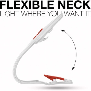 Energizer® Clip on Book Light ไฟ LED แบบหนีบ ใส่ถ่าน ไฟฉาย ไฟอ่านหนังสือ