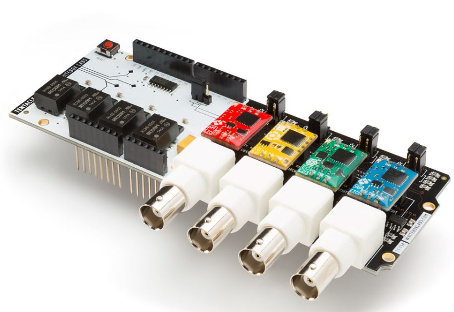 Tentacle Shield for Arduino (DIY 100%) PH, EC, ORP