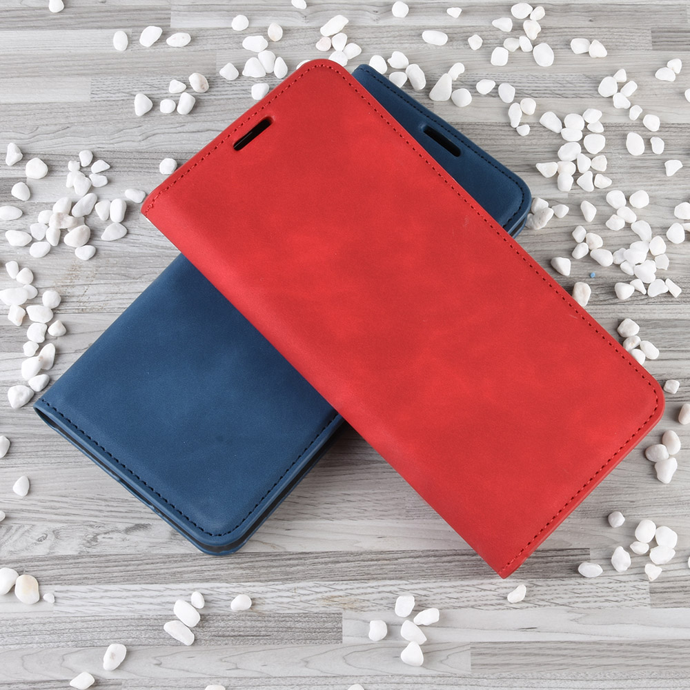 Case Samsung Galaxy A50 / A50s / A30s #เคสฝาพับหนัง PU สไตล์กระเป๋าสตางค์ Auto-absorbed PU Leather Wallet