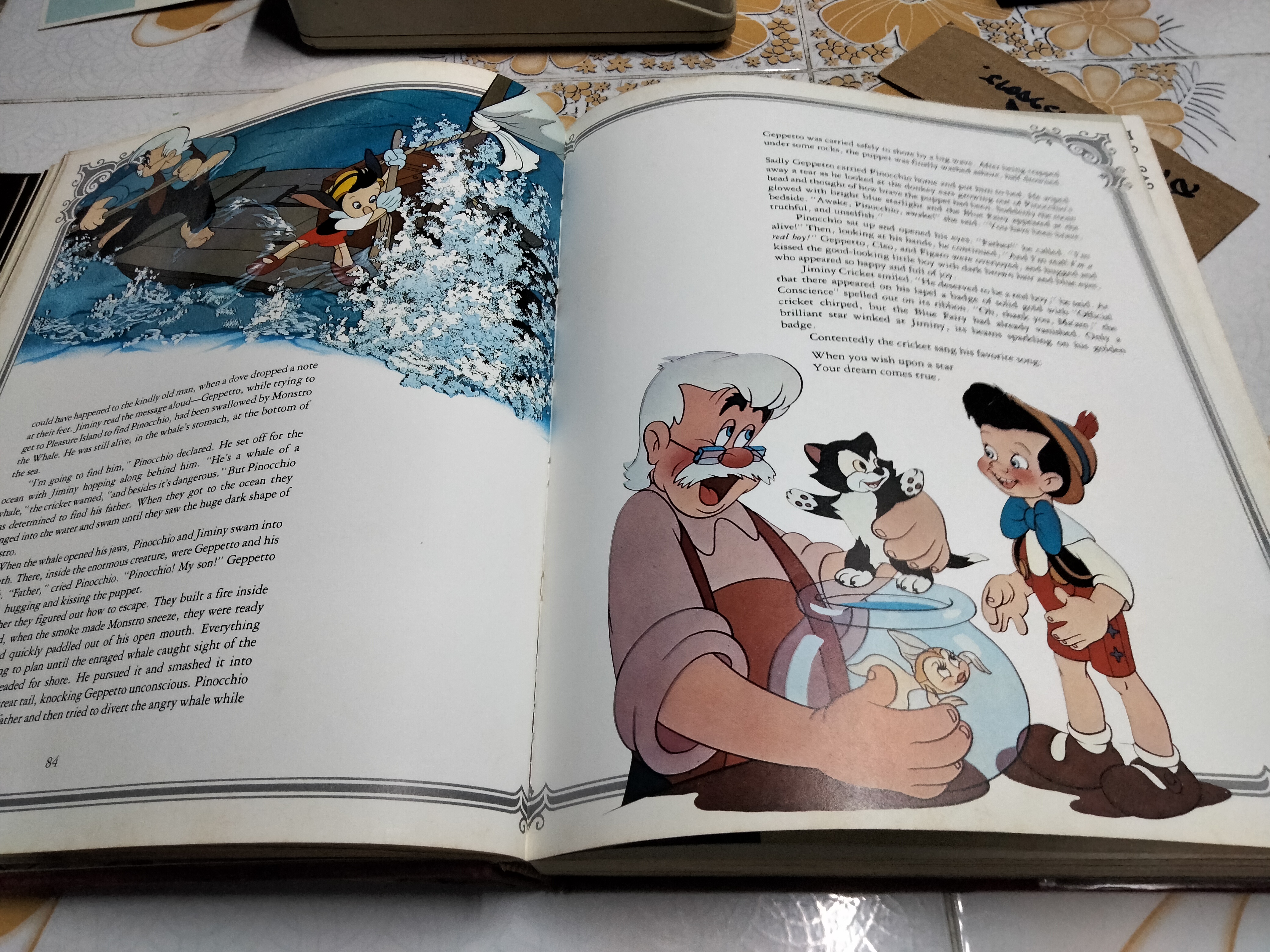 WALT DISNEY'S TREASURY OF CHILDREN'S CLASSICS พิมพ์ปี ค.ศ.1979 , vintage