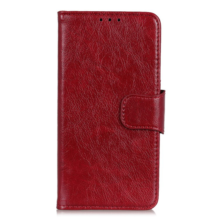 Case Xiaomi Mi 9 SE #เคสฝาพับหนังแยกปิดฝาแม่เหล็ก Textured Split Leather Wallet Magnetic