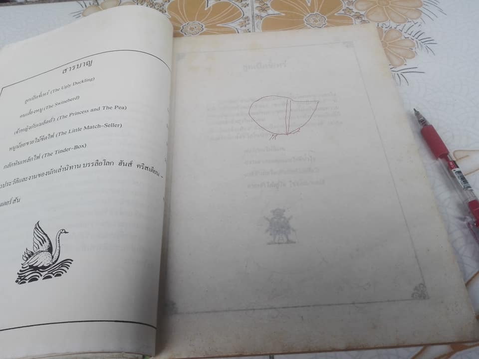 รวมนิทานของฮันส์ ครีสเตียน แอนเดอร์สัน - แปลจากต้นฉบับดั้งเดิมภาษาเดนมาร์ค โดย เพ็ญศักดิ์ จักษุจินดา โฮวิทซ์. เมื่อปี พ.ศ.2523 **สินค้าหมด**