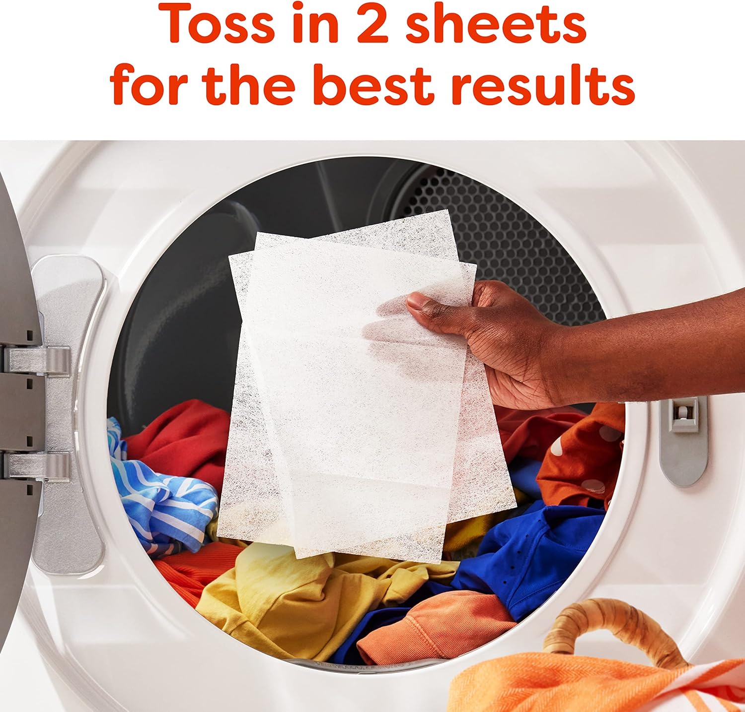 Bounce® Fabric Softener Dryer Sheets, Outdoor Fresh แผ่นอบผ้า ลดรอยยับ กลิ่นหอมสดชื่น