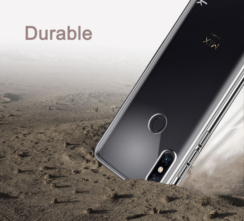 Case Xiaomi Mi Mix 3 #เคสฝาหลังใส IMAK Crystal Case II Scratch-resistant Clear PC + Screen Protector