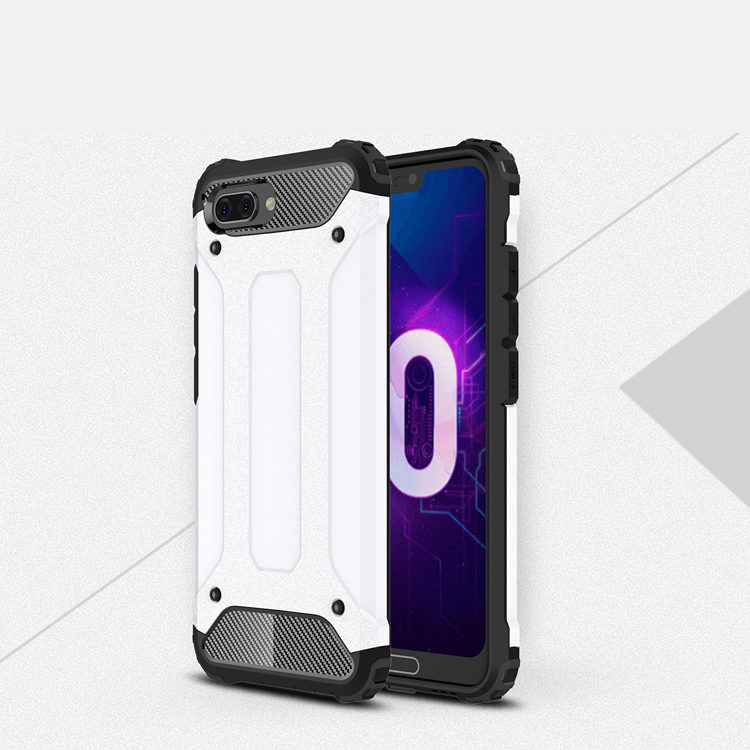 Case Honor 10 #เคสฝาหลังเกราะป้องกัน ไฮบริด พลาสติก+TPU