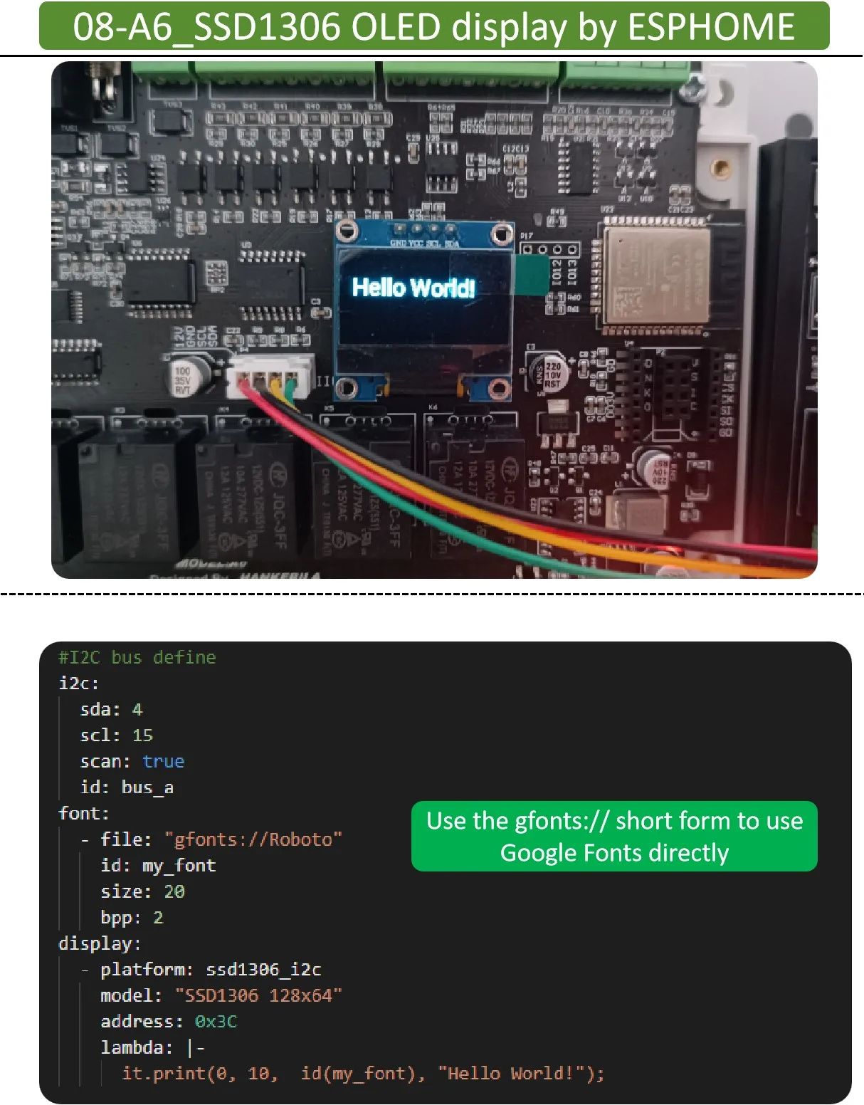 Arduino ESPHome Relay BOARD