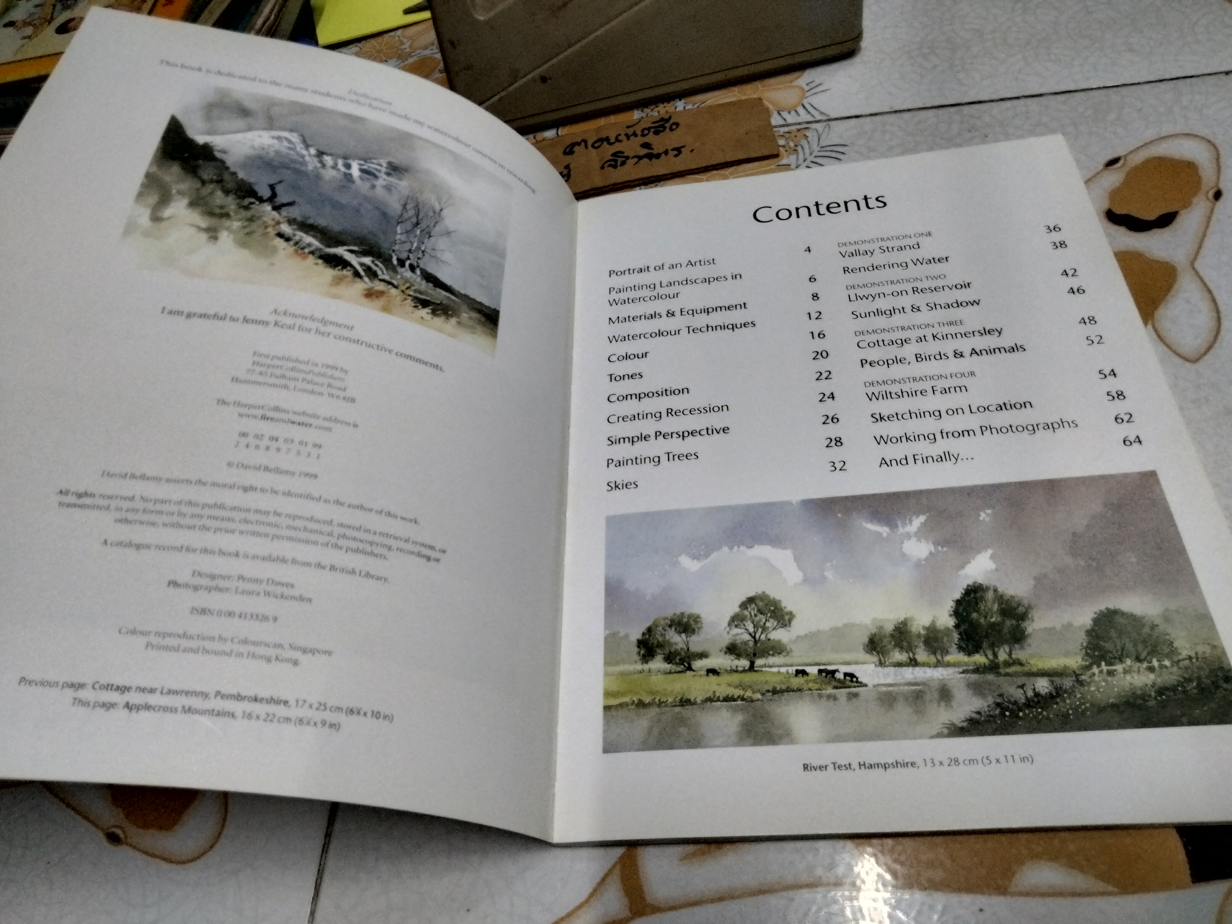 Watercolour Landscapes by David Bellamy Collins - Learn to Paint