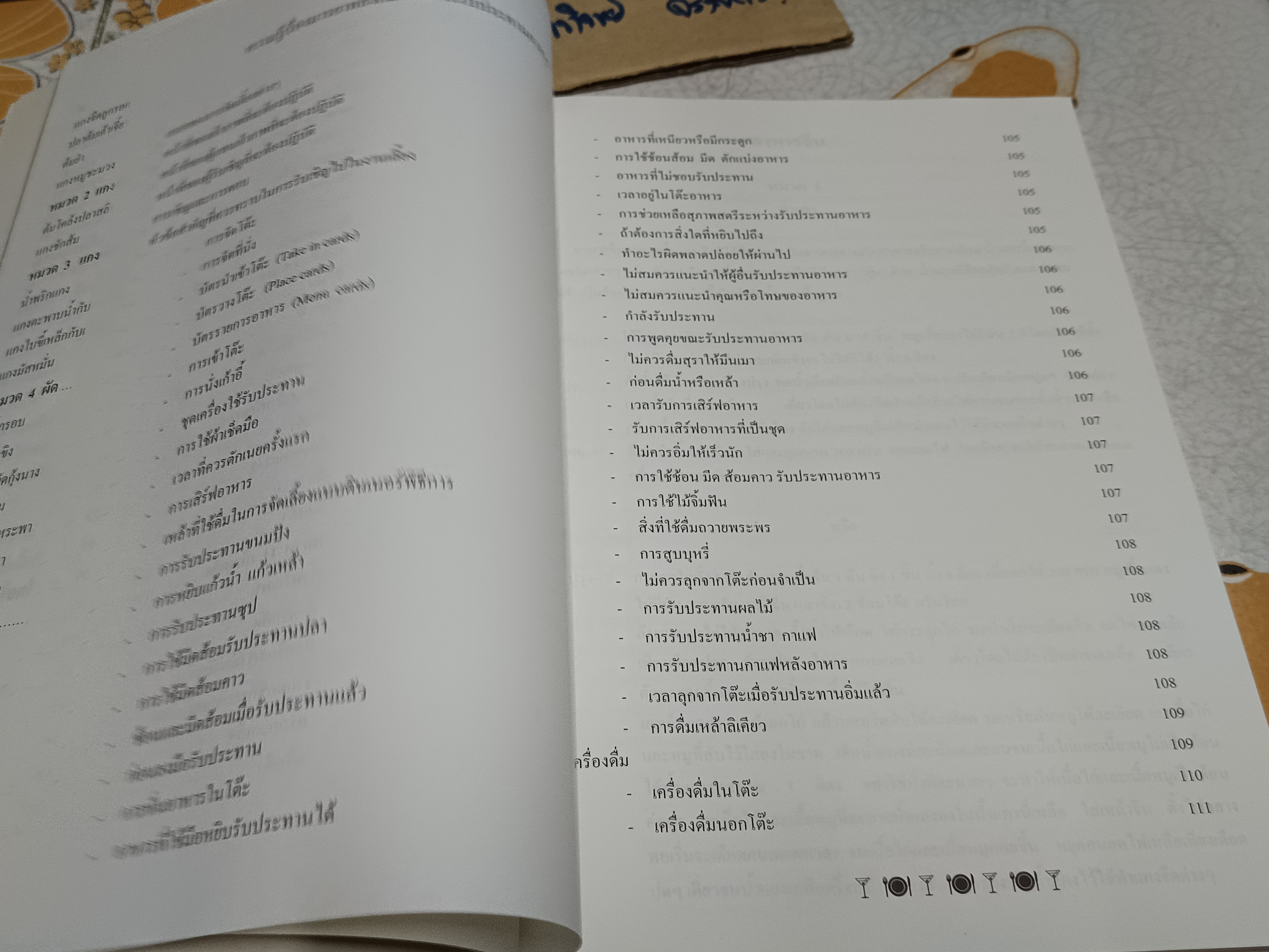 หนังสืออนุสรณ์งานพระราชทานเพลิงศพ นางนงพงา บัวน้อย / ตำรับอาหาร จากประสบการณ์ของ พระยาอิศราธิราชเสวี (เลื่อน บุนนาค)