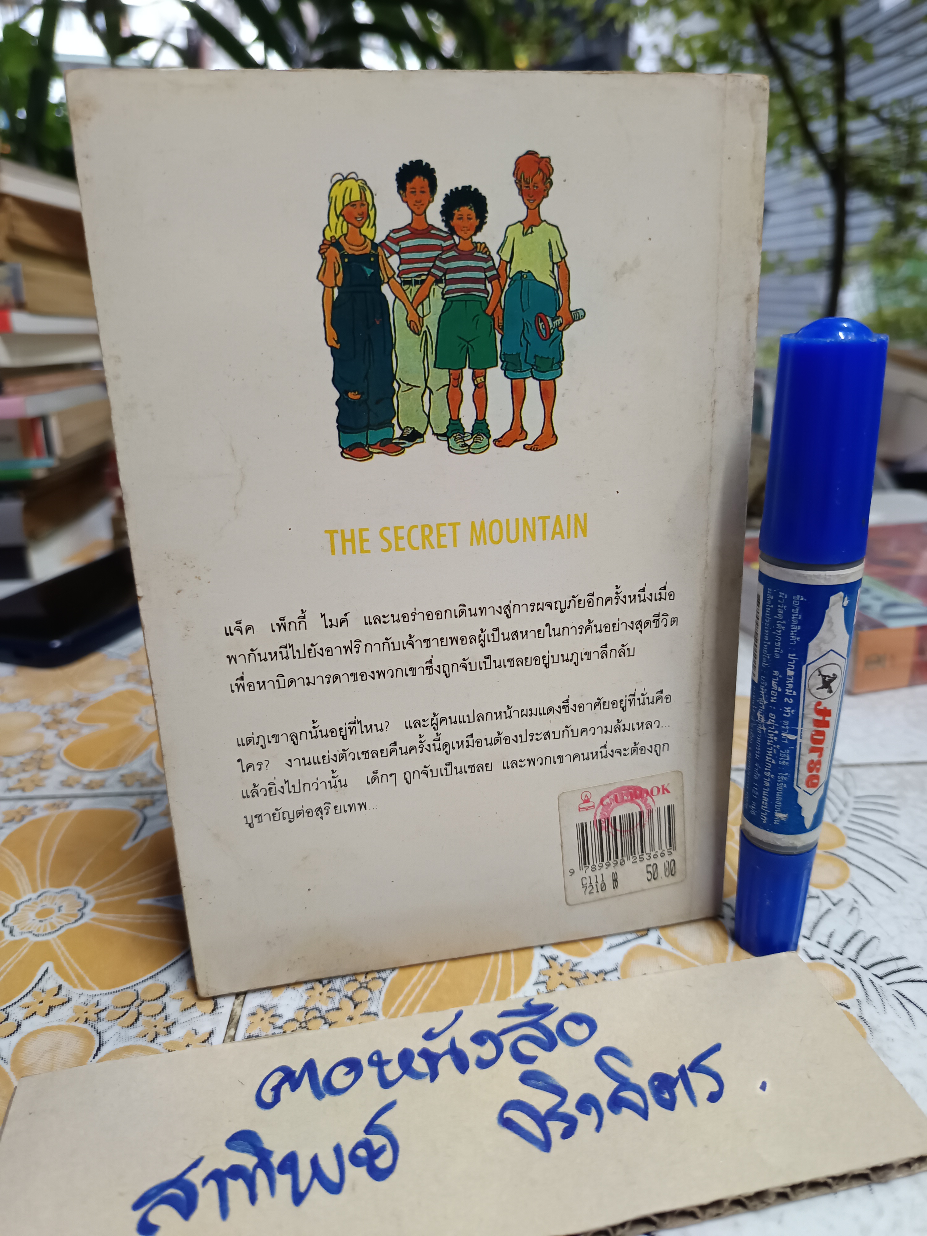 ภูเขาลึกลับ ( เล่ม 3 ของชุด) / ผจญภัยลึกลับ (จบในตอน) ผลงานของ เอนิด ไบลตัน Enid Blyton แปลโดย กัณหา แก้วไทย **สินค้าหมด**
