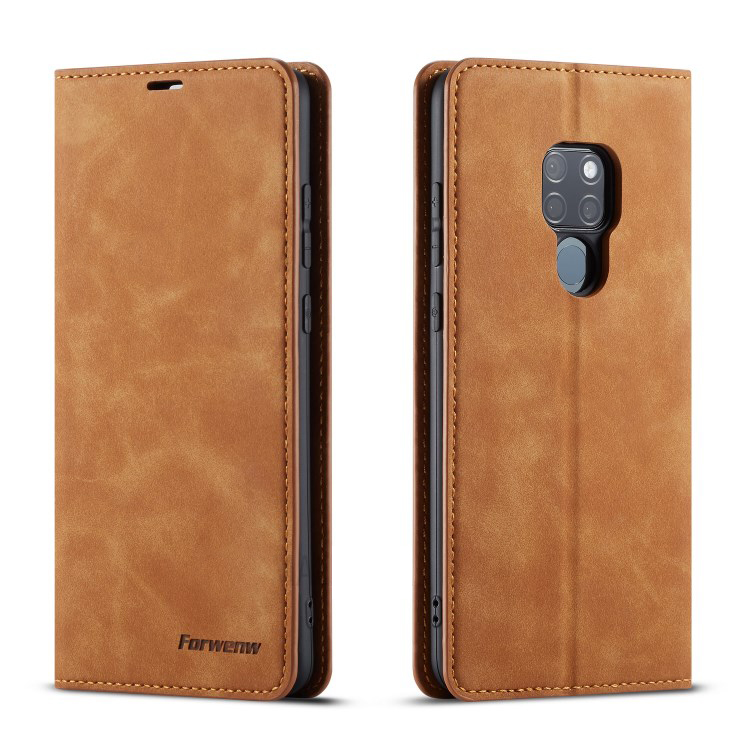 Case Huawei Mate 20 #เคสฝาพับแบบกระเป๋าสตางค์ FORWENW Leather Wallet Case