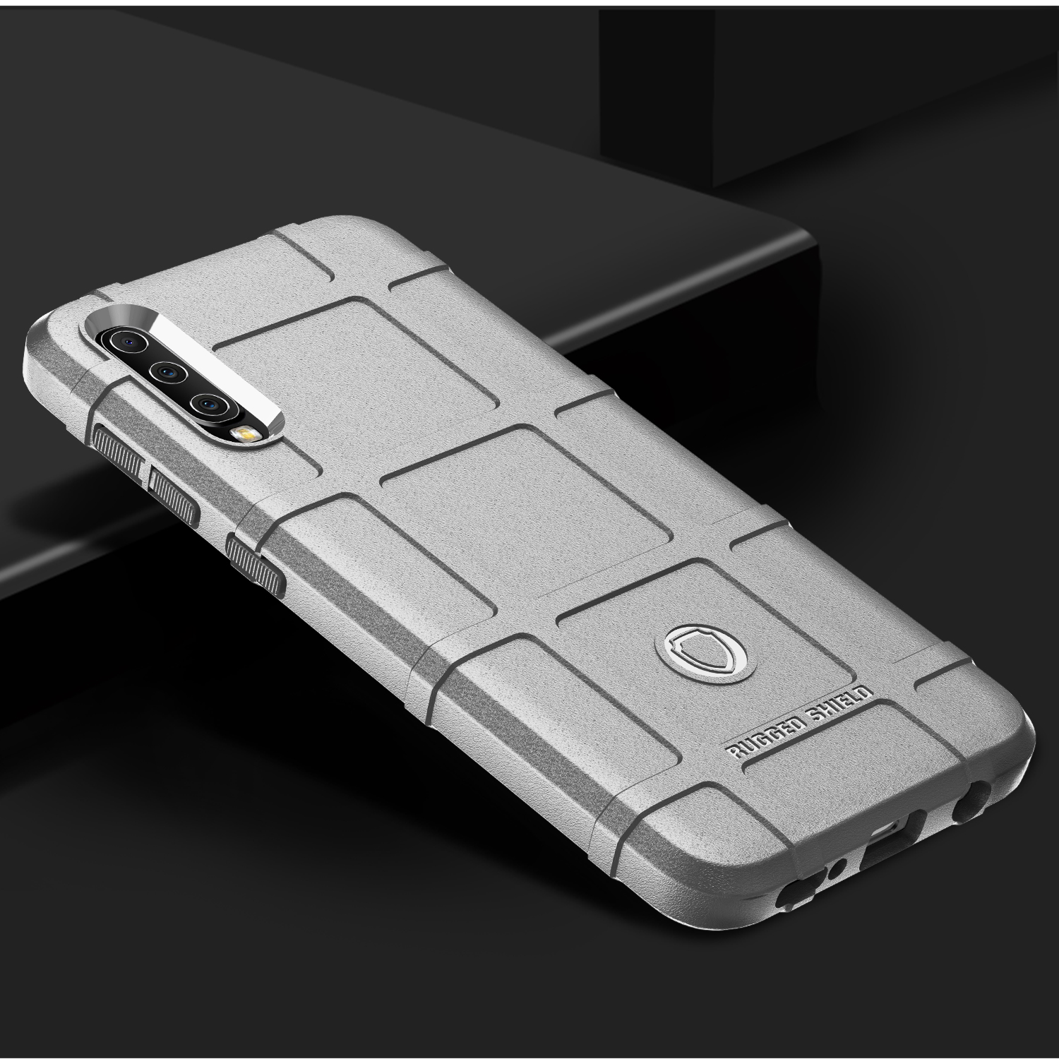 เคส Samsung Galaxy A50 / A50s / A30s #เคสฝาหลัง Rugged Shield Series Soft Silicone Shock Absorption Matte กันกระแทก