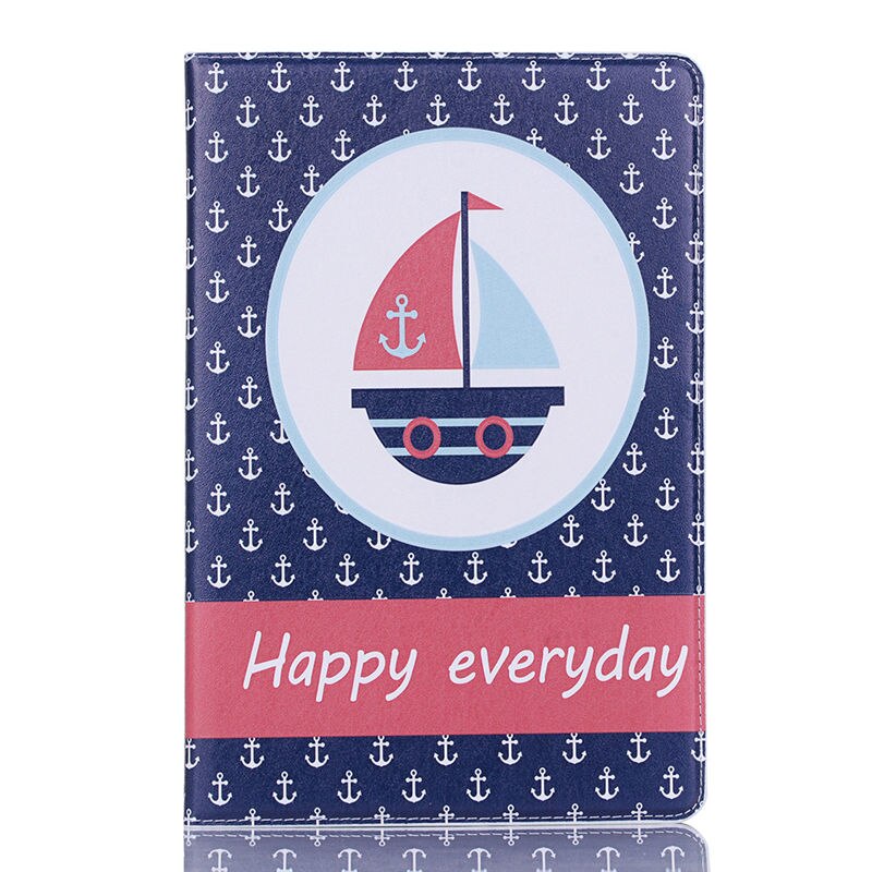 เคส Samsung Galaxy TAB A 10.1 2019 SM-T510 SM-T515 #เคสแบบฝาพับพิมพ์ลาย Pattern Printing Wallet Stand Leather Tablet Cover