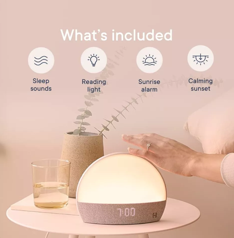 (Pre Order) Hatch® Restore 1 Smart Sleep Assistant with Sound Machine & Sunrise Alarm Clock เครื่องเสียงนอนหลับและนาฬิกาปลุก