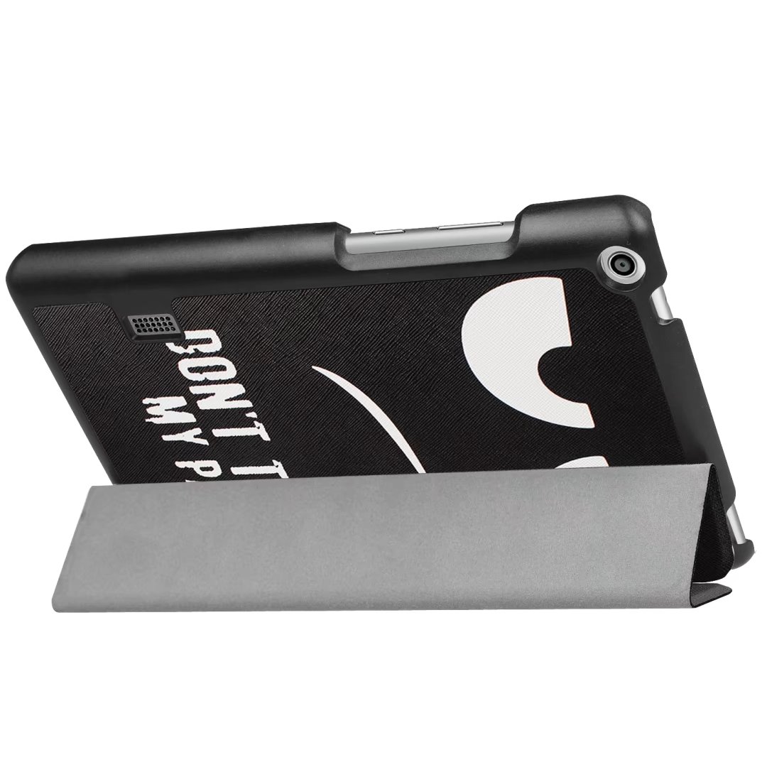 เคส Huawei MediaPad T3 7นิ้ว #เคสฝาพับรูปแบบการพิมพ์ Tri-fold Stand Leather Case ลายน่ารักๆ