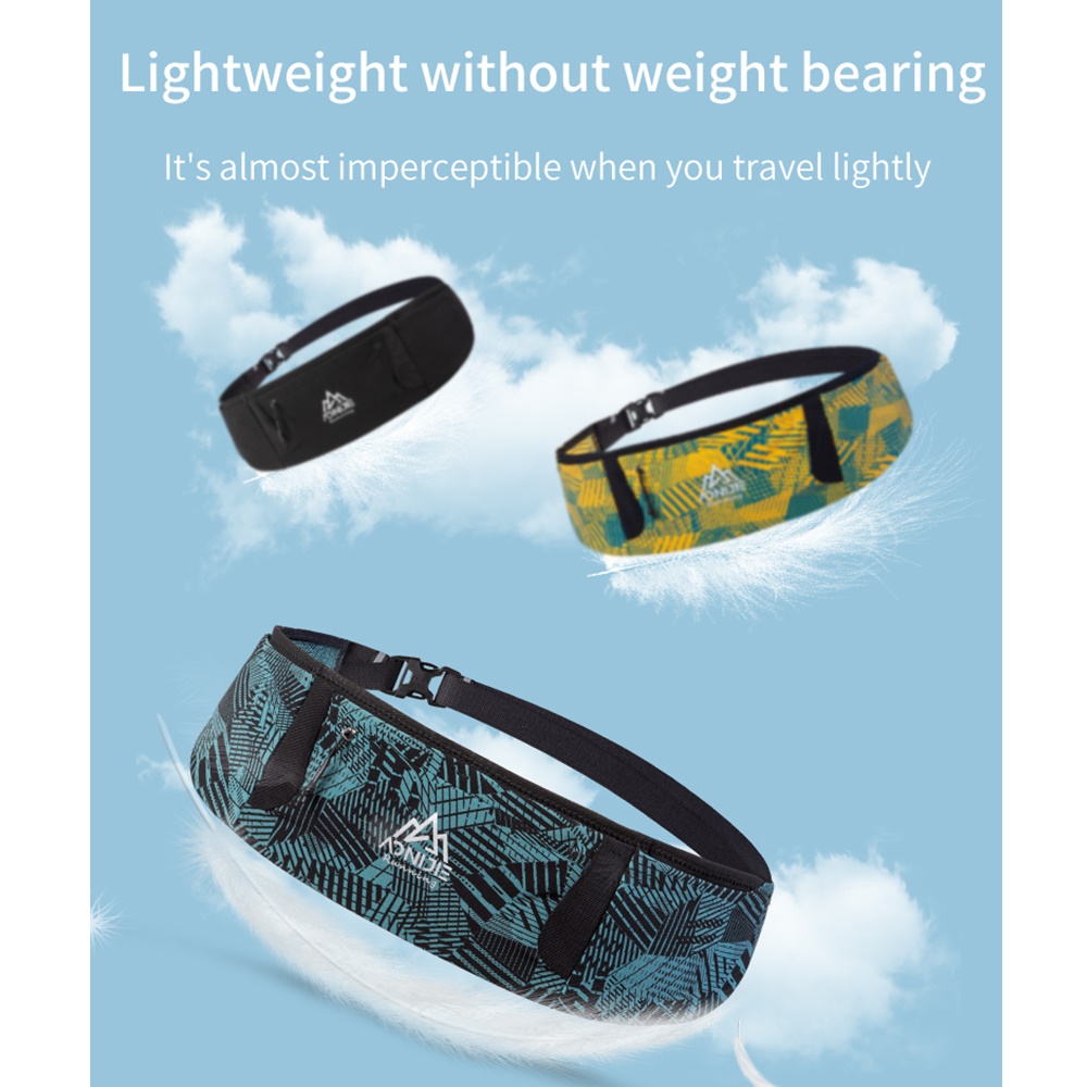 กระเป๋าคาดเอววิ่ง AONIJIE SPORT WAIST BAG ทรงสปสปอร์ตดีไซน์ไม่เหมือนใคร (A28)