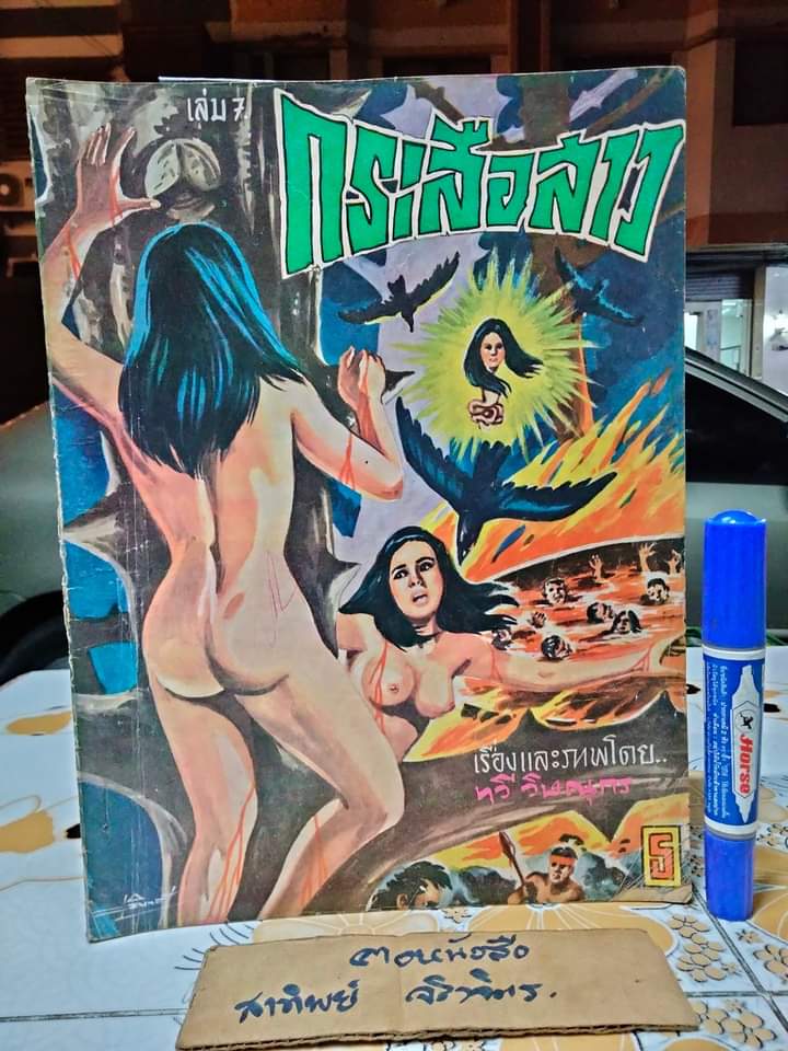 นิยายภาพ กระสือสาว เล่ม 1-8 (ยกชุด) (ชุดนี้มี 9 เล่มจบ) เรื่องและภาพโดย ทวี วิษณุกร **สินค้าหมด**