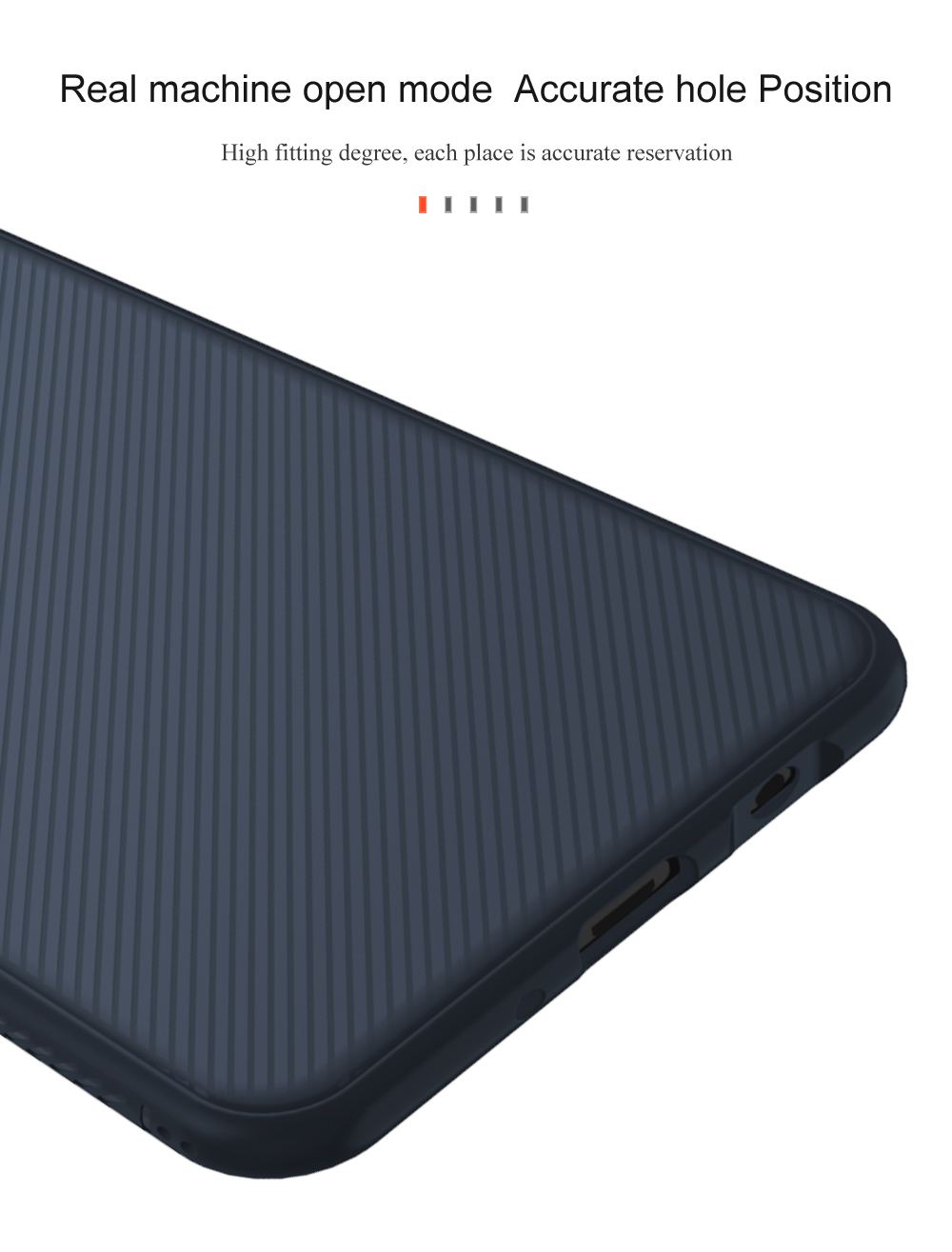 Case Samsung Galaxy A7 (2018) #เคสฝาหลัง TPU LENUO Twill Texture