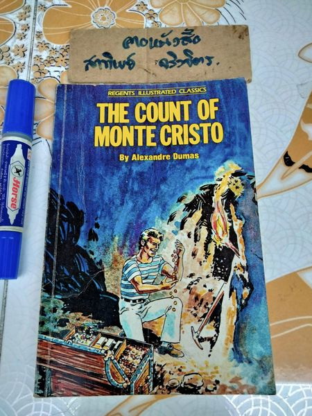 THE COUNT OF MONTE CRISTO By Alexandre Dumas คู่มือหนังสืออ่านนอกเวลา - สำนักพิมพ์วัฒนาพานิช จัดจำหน่าย