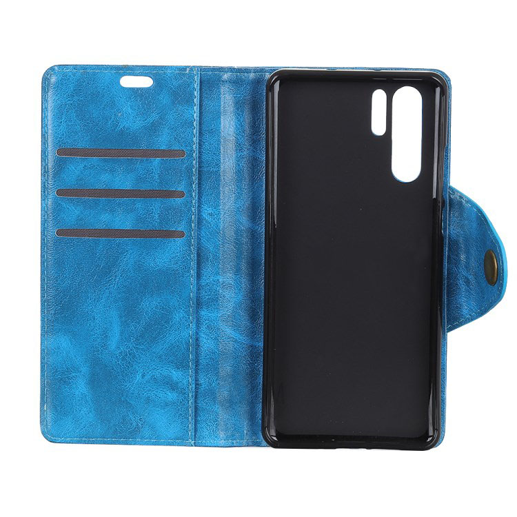 Case Huawei P30 Pro #เคสฝาพับแบบกระเป๋าสตางค์หนัง PU Textured PU Leather Wallet