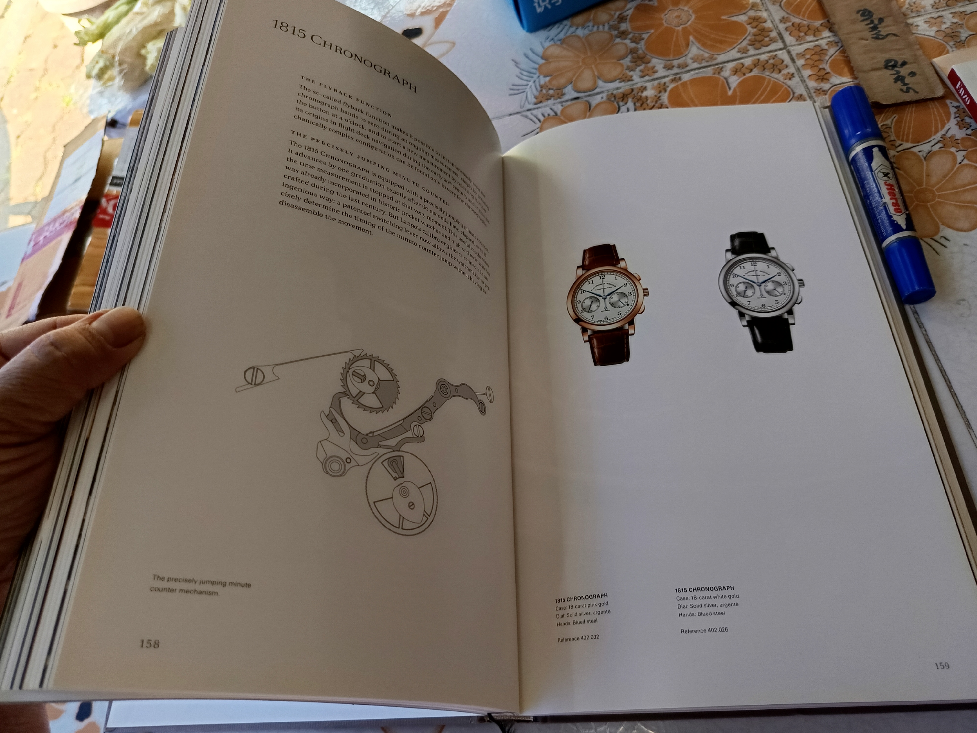 A Lange & Söhne Glashutte Edition 2014 แคตตาล็อกนาฬิกา Collectors HC Rare