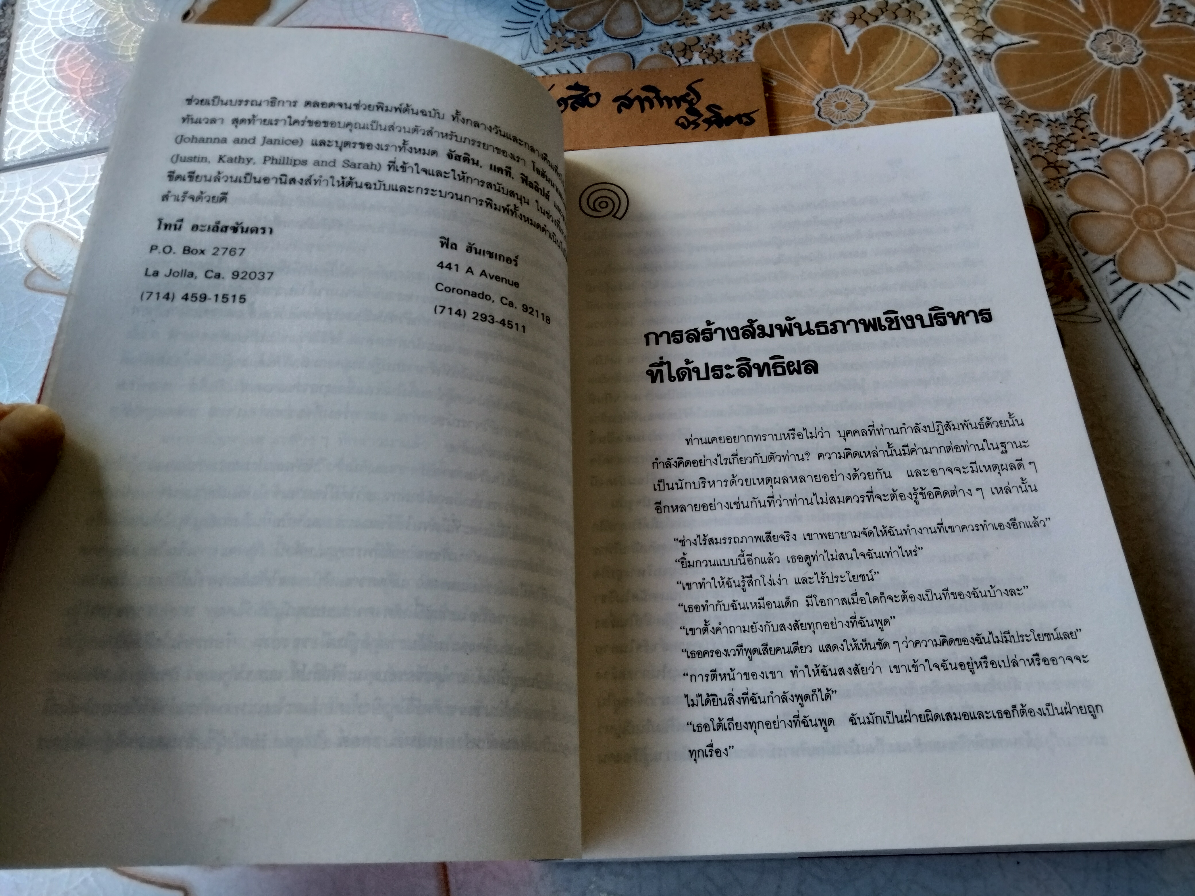 ศิลปะการบริหารคน = Art of managing people Phillip L. Hunsaker & Anthony J. Alessandra เขียน วัชรี ธุวธรรม แปล พิมพ์ครั้งแรก พ.ศ 2535