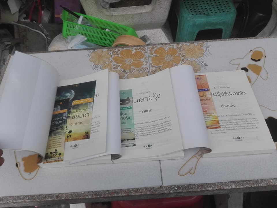 นิยายชุด Love Secret ( 3 เล่มชุด) สนพ.พิมพ์คำ - มีที่คั่นหนังสือครบ