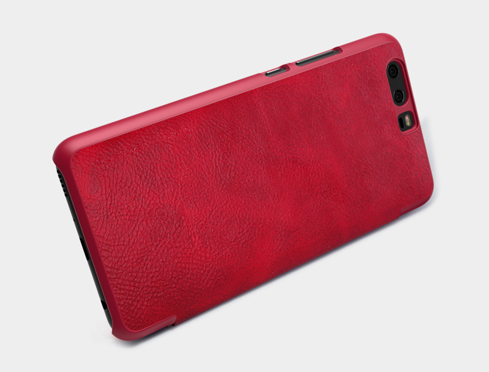 Case Huawei P10 plus เคสฝาพับ NILLKIN มีช่องวิว Qin Series View Window Awakening Smart Leather