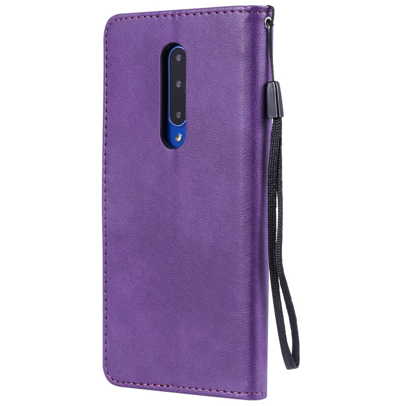 Case OnePlus 7 Pro #เคสฝาพับหนัง PU แบบกระเป๋าสตางค์ Wallet Leather Stand Case
