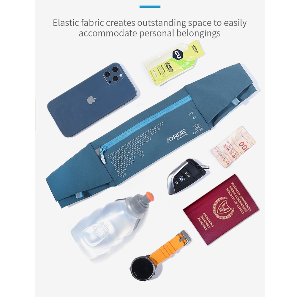 กระเป๋าคาดเอว ขนาดเล็กแบบบาง AONIJIE WAIST BAG SPORT รุ่น W8112 (A26)