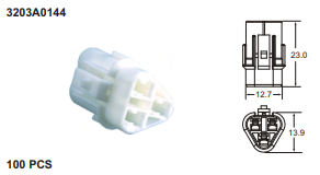 ปลั๊กต่อสายไฟในรถยนต์ AUTOMOTIVE CONNECTORS,090 SMTO MT SERIES 1.25sqmm