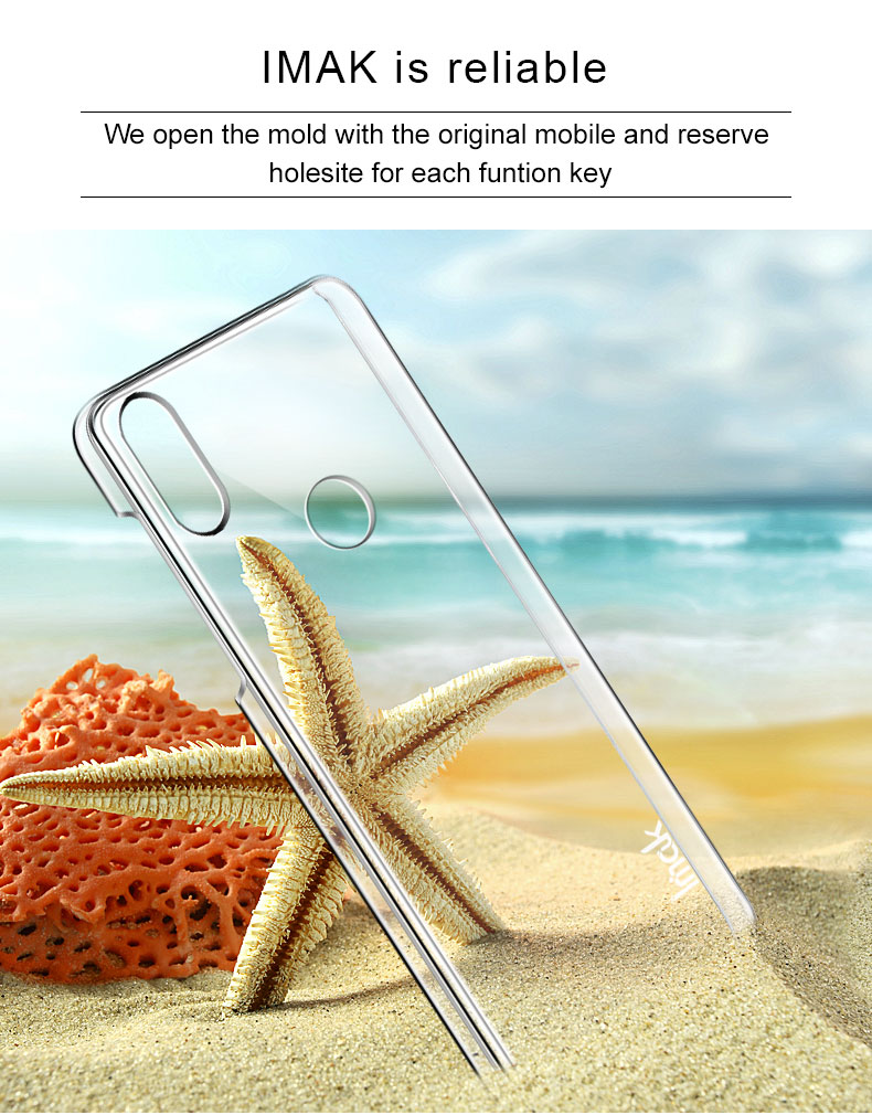 เคส Asus Zenfone Max Pro (M1) ZB601KL / ZB602KL #เคสฝาหลังใส IMAK Crystal Case II Scratch-resistant Clear PC + Screen Protector