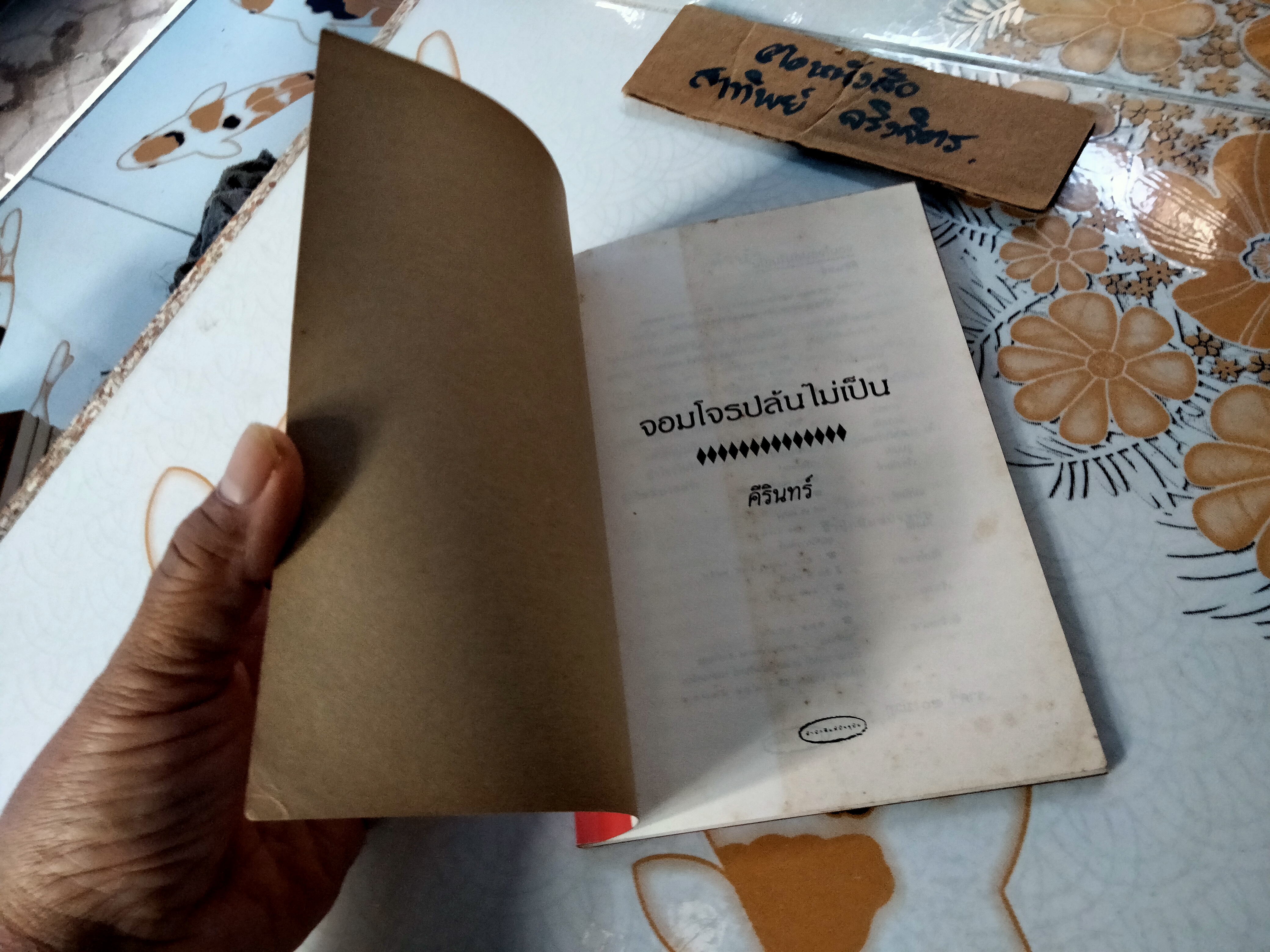 จอมโจรปล้นไม่เป็น จากเรื่อง THE GOOD ROBBER WILLIBALD ของ RUDOLF OTTO WIEMER ฉบับภาษาอังกฤษโดย BARBARA KOWAL GOLLOB แปลโดย คีรินทร์ **สินค้าหมด**