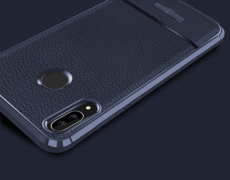 เคส Huawei Nova 3 #เคสฝาหลัง TPU นิ่มผิวลิ้นจี่กันลื่นสีสันสวยงามคุณภาพดีราคาถูก