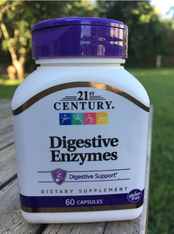 21st Century® Digestive Enzymes 60 Capsules เอนไซม์ย่อยอาหาร 6 ชนิด