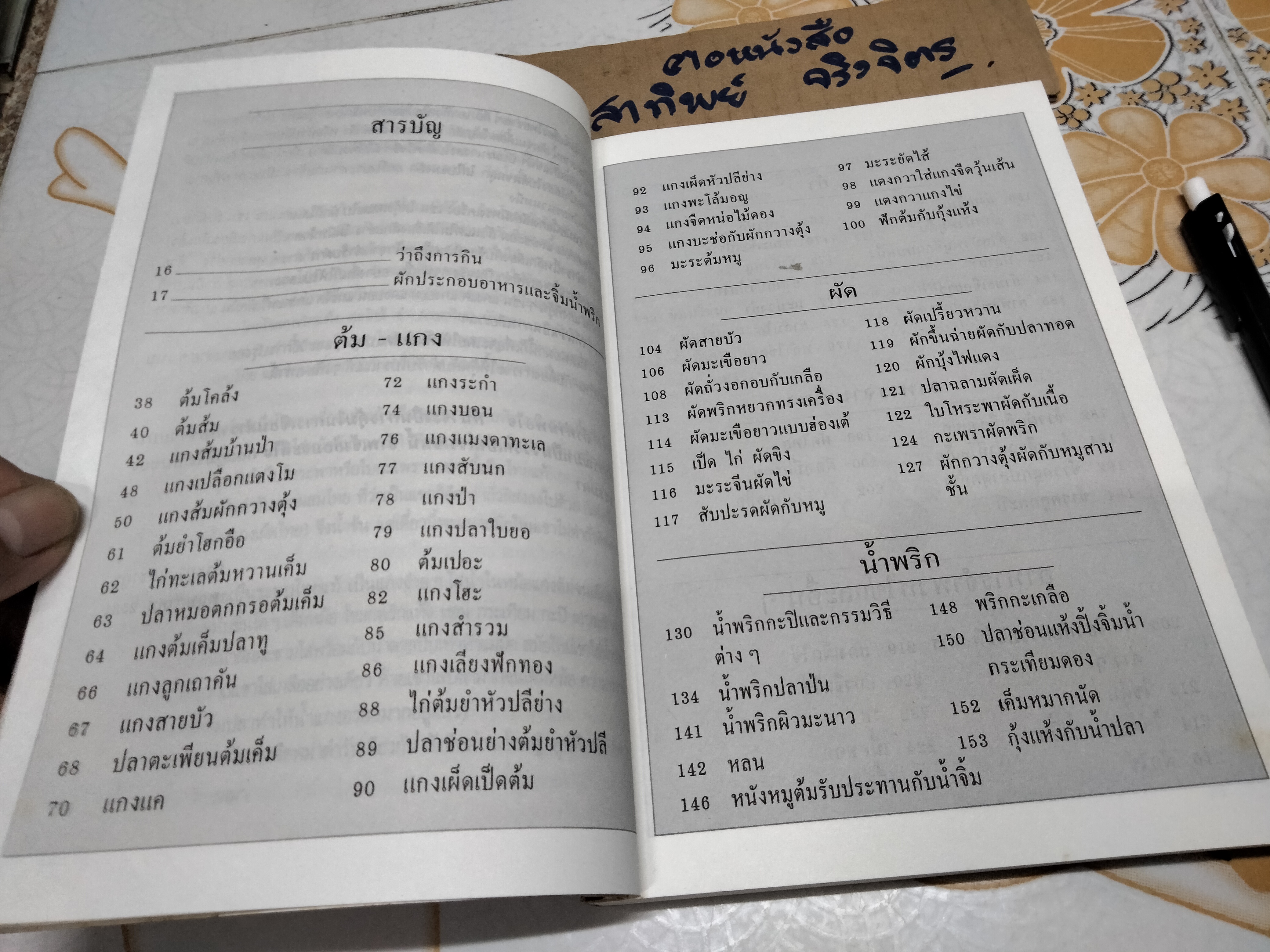 อาหารรสวิเศษตำรับดั้งเดิม โดย ประยูร อุลุชาฎะ **สินค้าหมด**