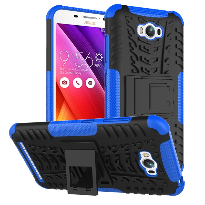 เคส Asus Zenfone Max ZC550KL แบบฝาหลัง ซิลิโคนกันลื่น PC +TPU Hybrid Cover