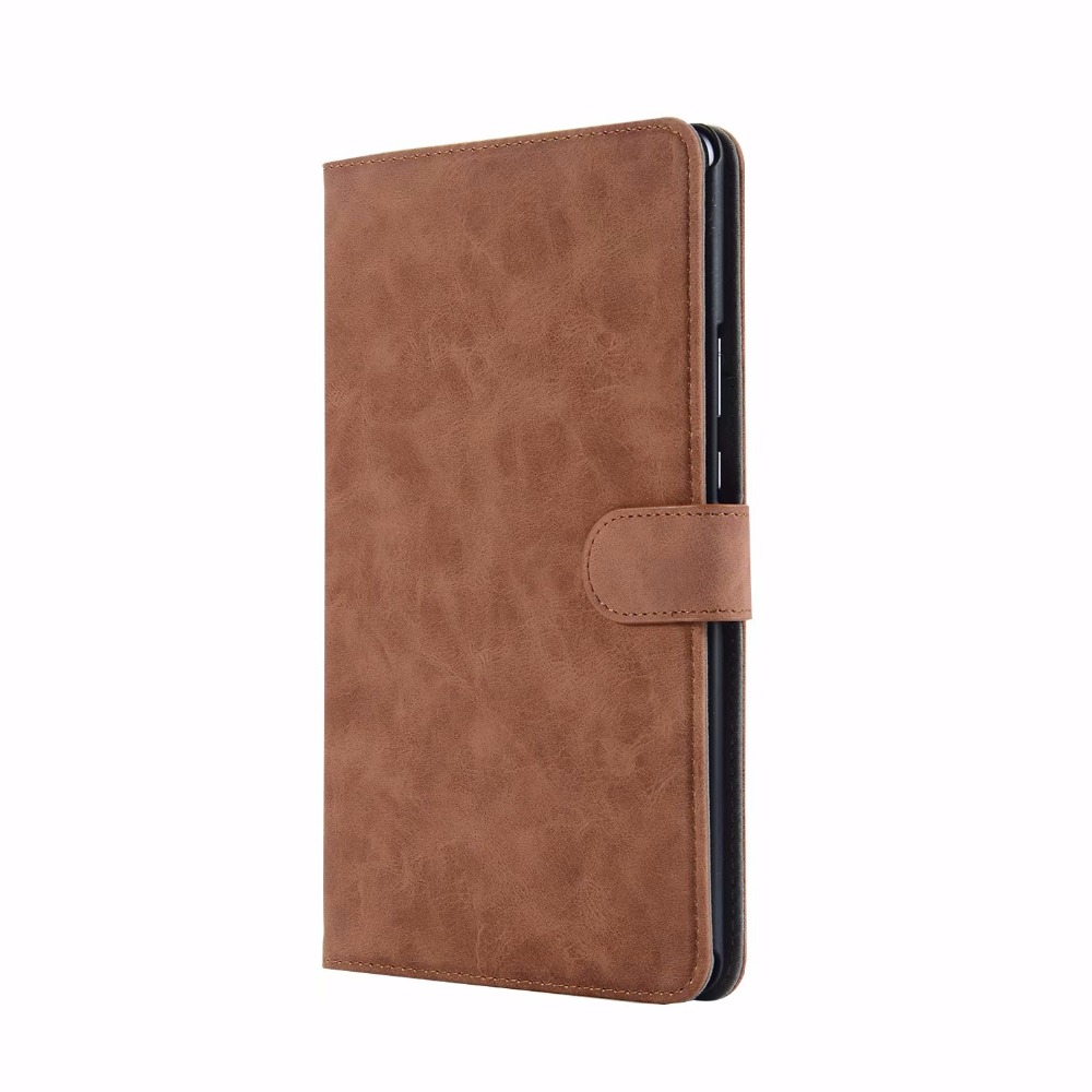 Case Huawei MediaPad M5 8.4 นิ้ว #เคสฝาพับหนัง PU สไตล์ Vintage เคสคุณภาพดีราคาถูก