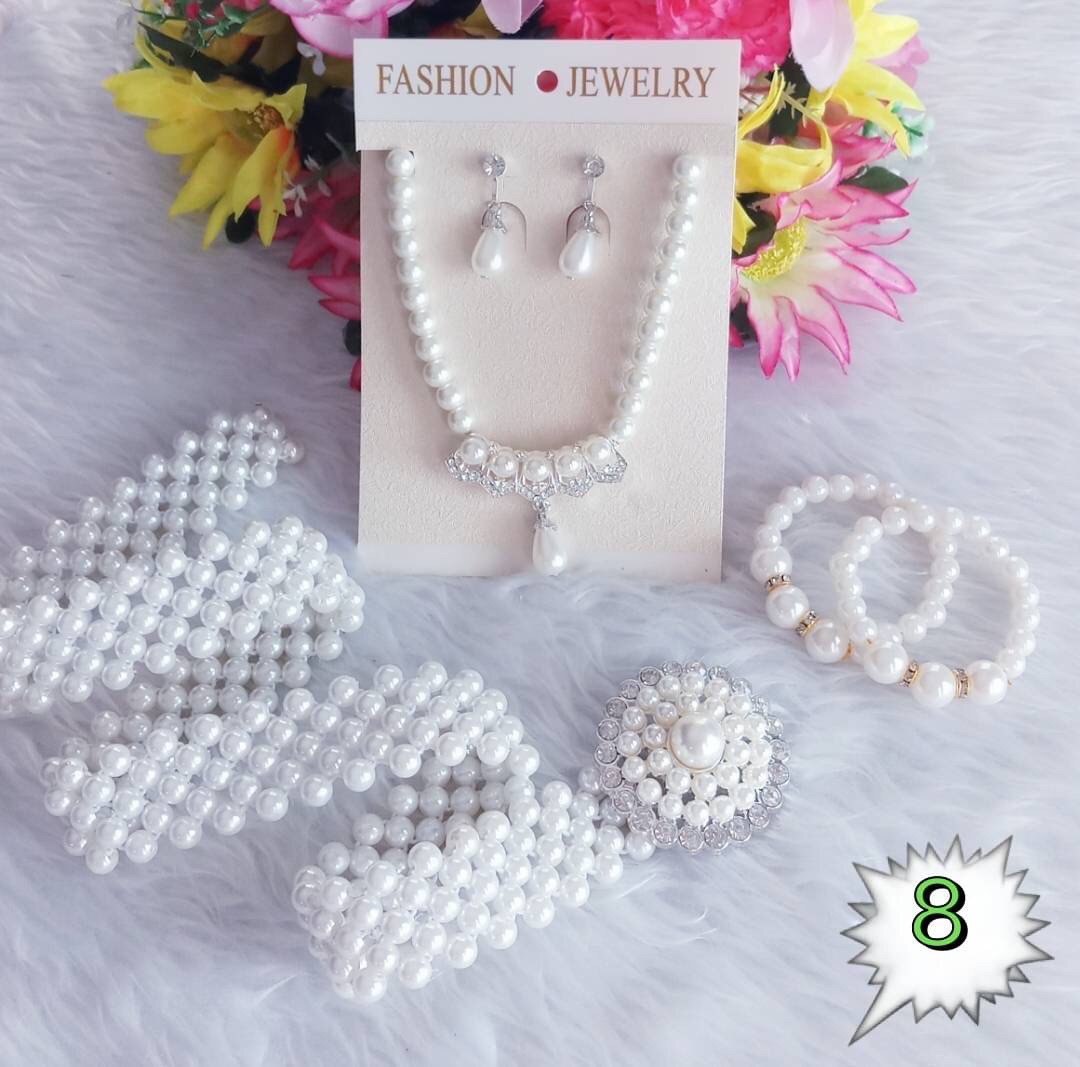 เครื่องประดับมุก ชุดไทยเด็ก