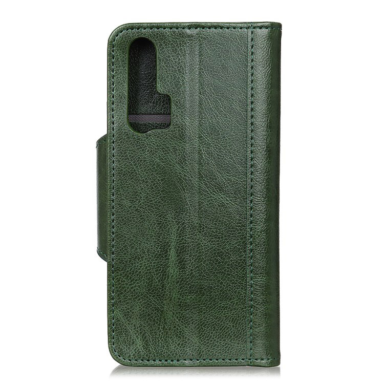 เคส Huawei nova 6 #เคสฝาพับหนัง PU แบบกระเป๋าสตางค์ Glossy PU Leather Wallet