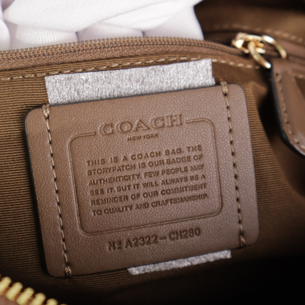 COACH Rowan Satchel Signature Canvas CH280 กระเป๋าสะพาย-ถือ ลายซิกเนเจอร์